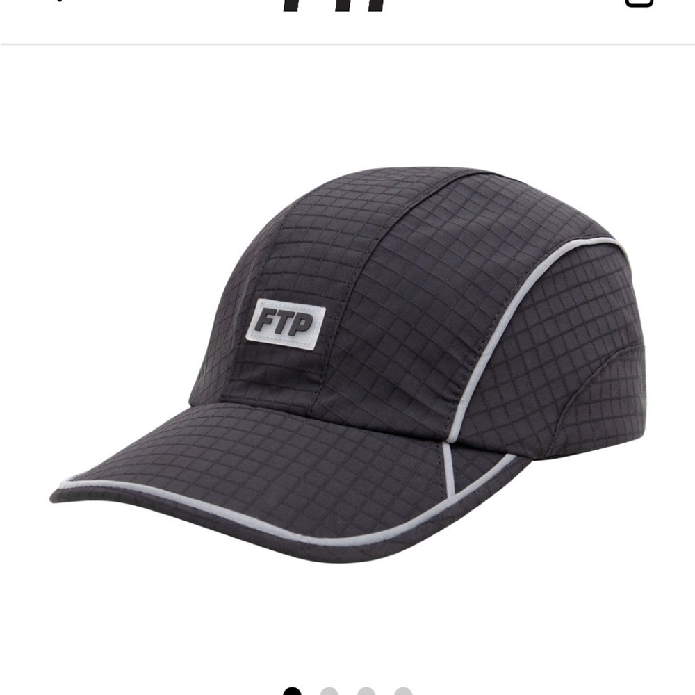 FTP Men's Black Dropdown Runner Cap